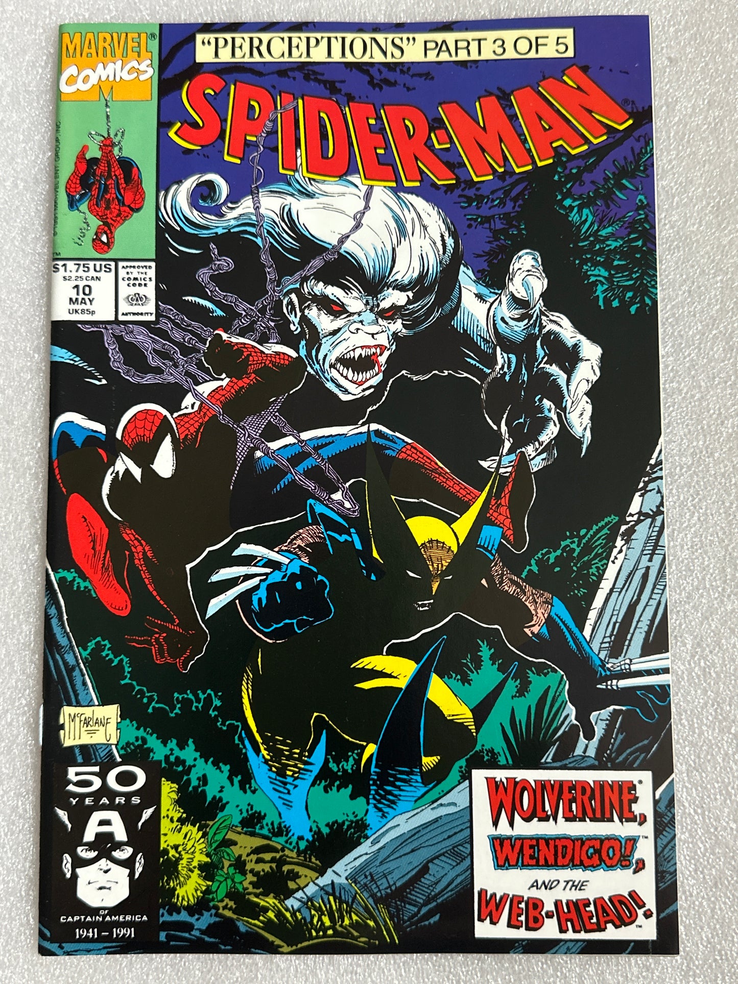 Spider-Man #10 Marvel 1991