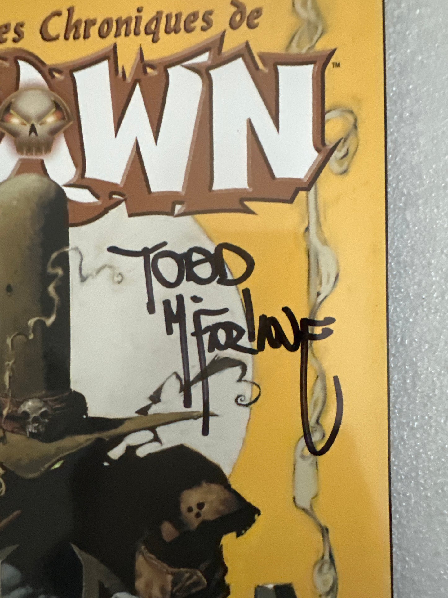Les Chroniques de Spawn #18 French Edition Double Signed Image 2009