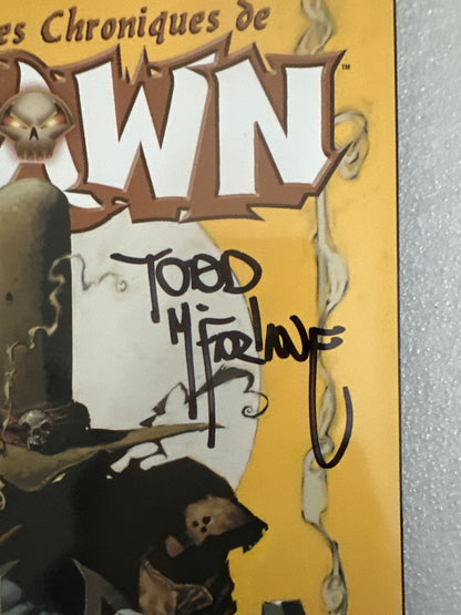 Les Chroniques de Spawn #18 French Edition Double Signed Image 2009