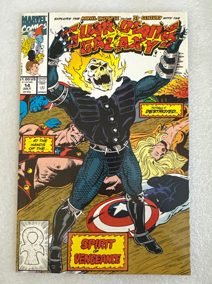 Guardians of the Galaxy #14 Cosmic Ghost Rider Marvel 1991