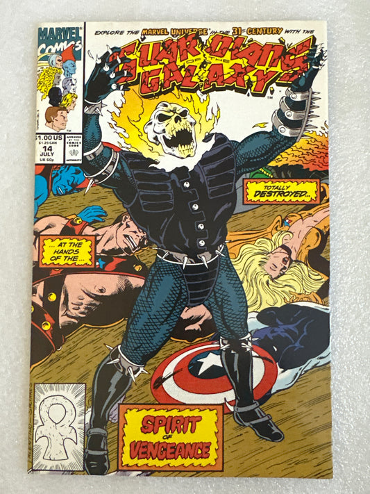 Guardians of the Galaxy #14 Cosmic Ghost Rider Marvel 1991