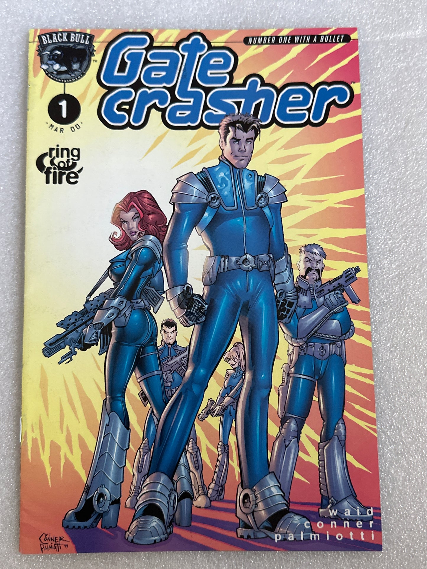 Gate Crasher #1 Black Bull Entertainment 2000