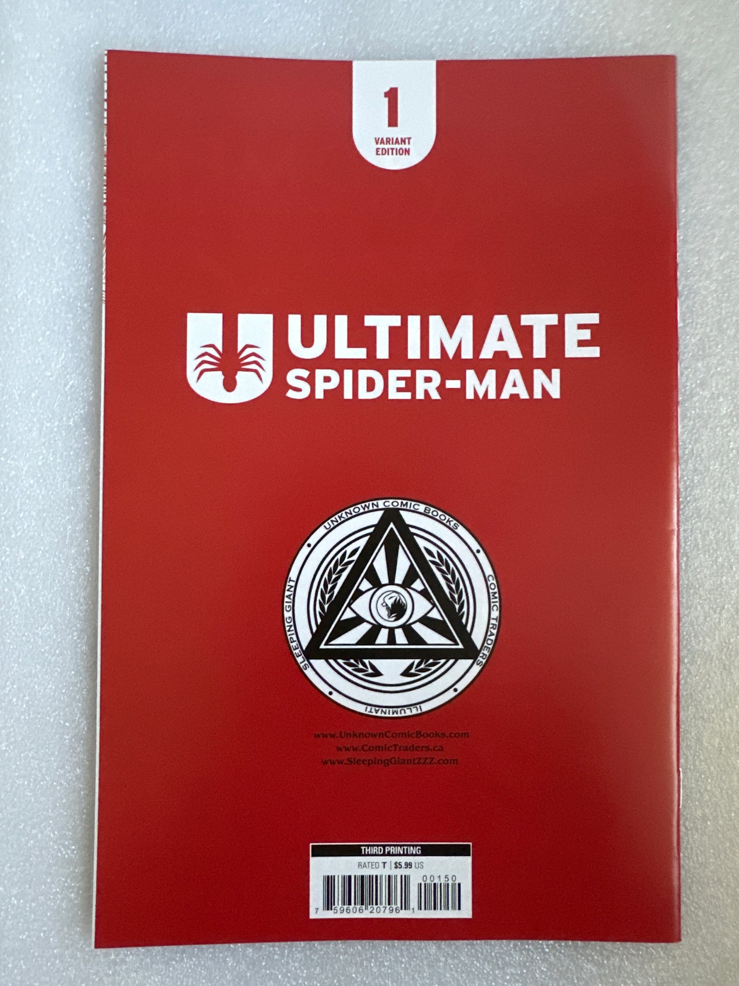 Ultimate Spider-Man #1 Virgin Cover 3rd print Marvel 2024