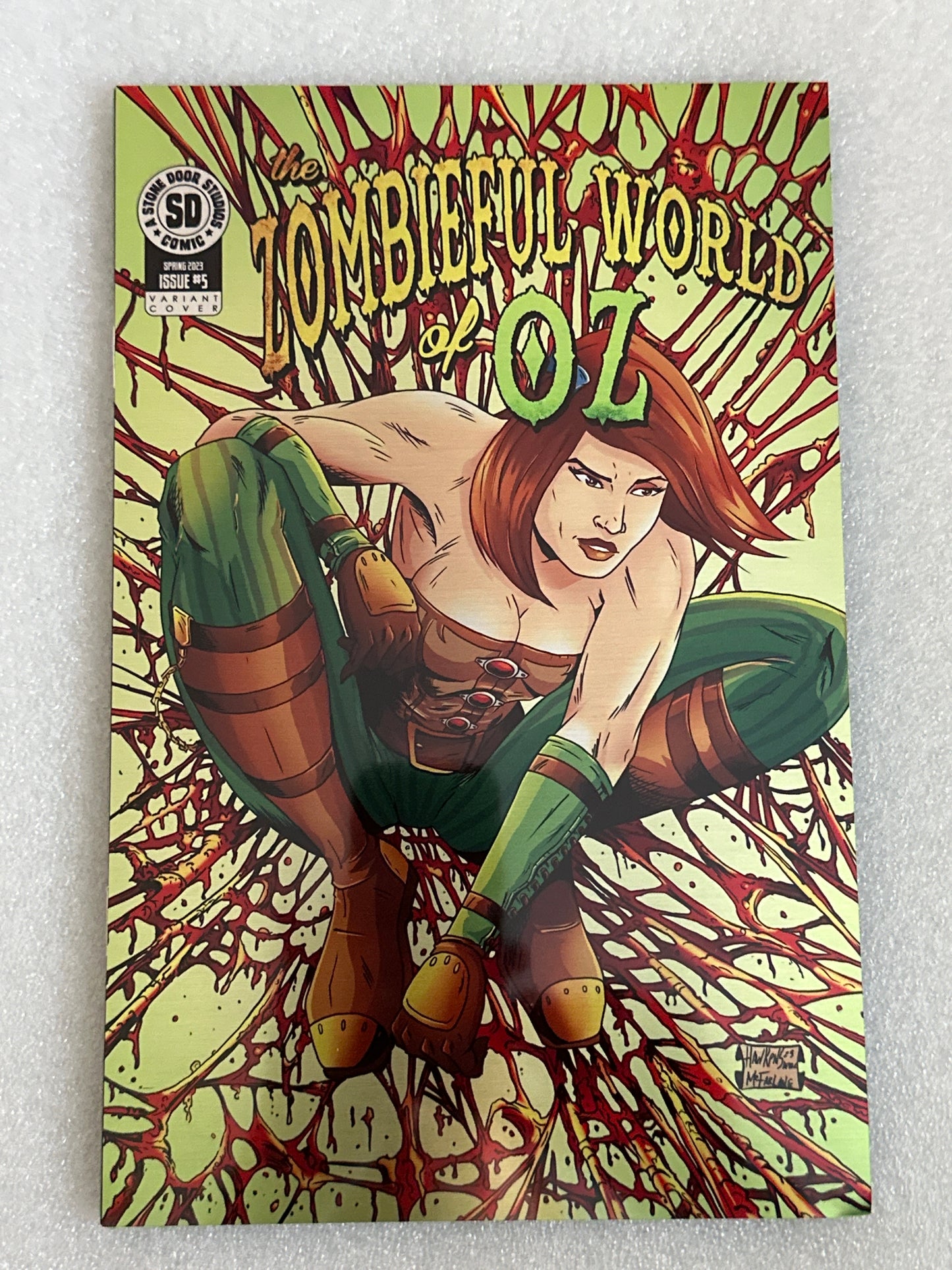 The Zombieful World of Oz #5 Dorthy Metal Variant 2023