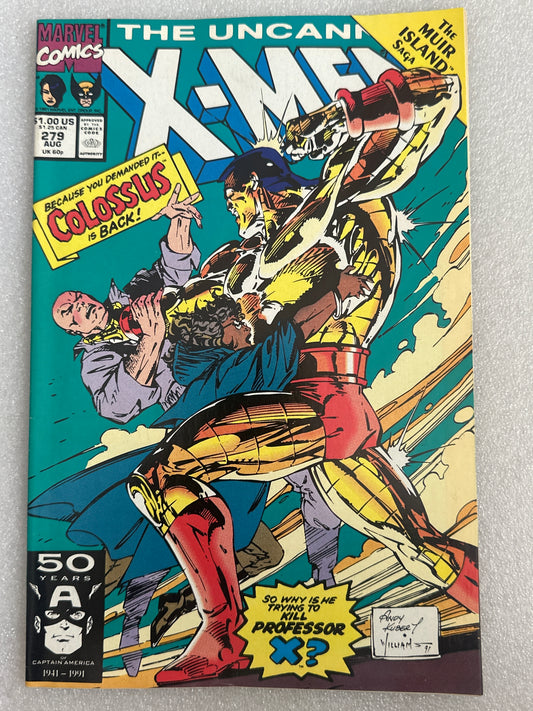 The Uncanny X-Men #279 Marvel 1991