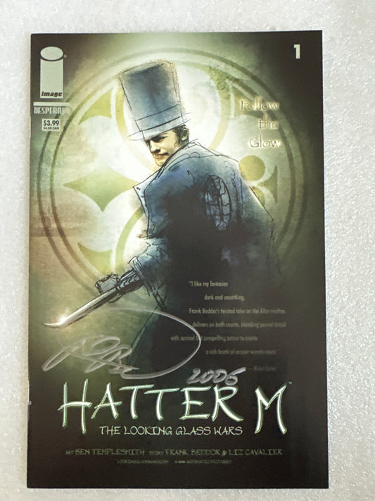 Hatter M The Looking Glass Wars #1 Signed Variant Image 2006