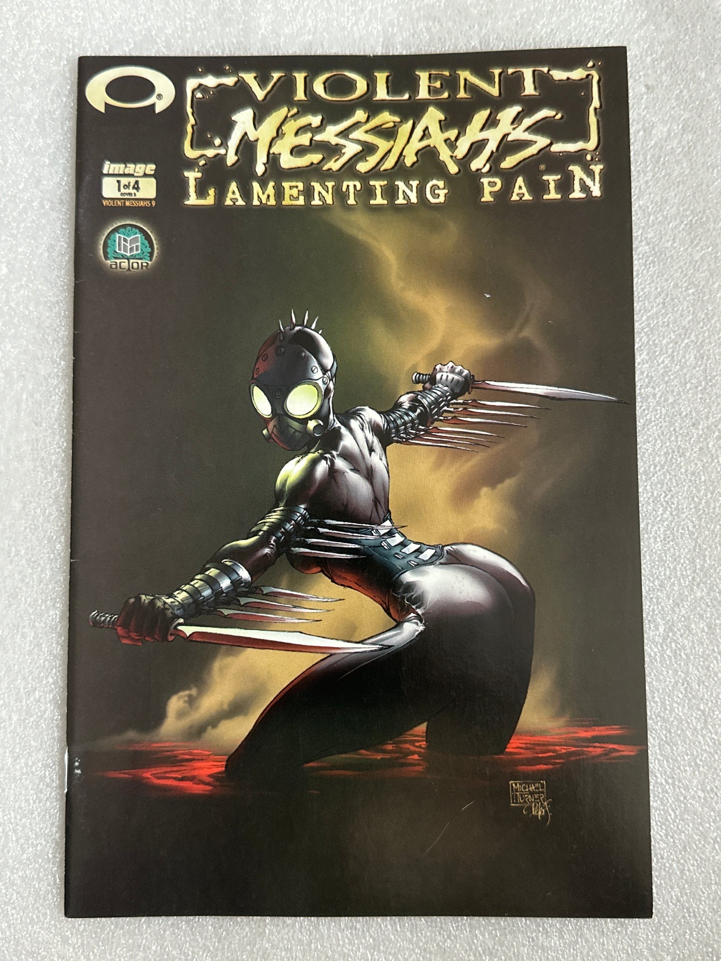 Violent Messiahs Lamenting Pain #1 Turner Variant Image 2002