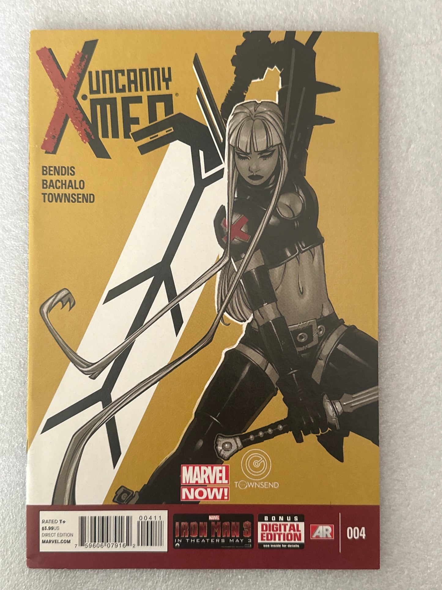 Uncanny X-Men #4 Magik Cover  Marvel 2013