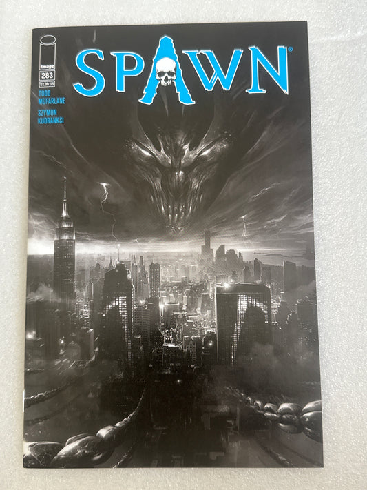 Spawn #283 Black & White Variant Image Comics 2018