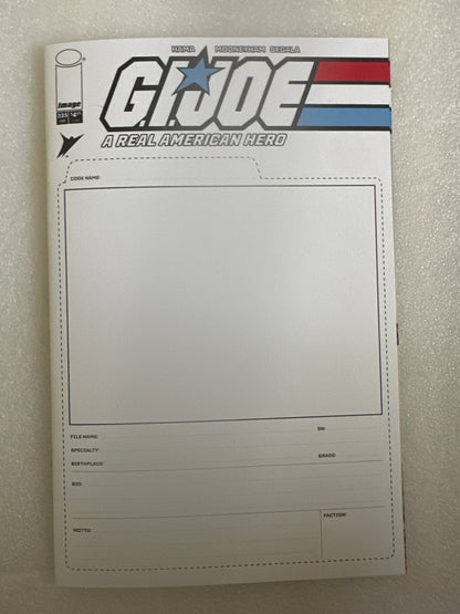 G.I. Joe #325 Blank Variant Cover F Image 2026