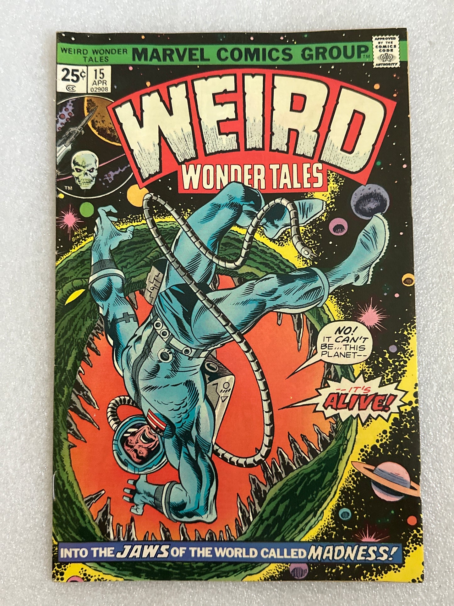 Weird Wonderful Tales #15 Marvel 1976
