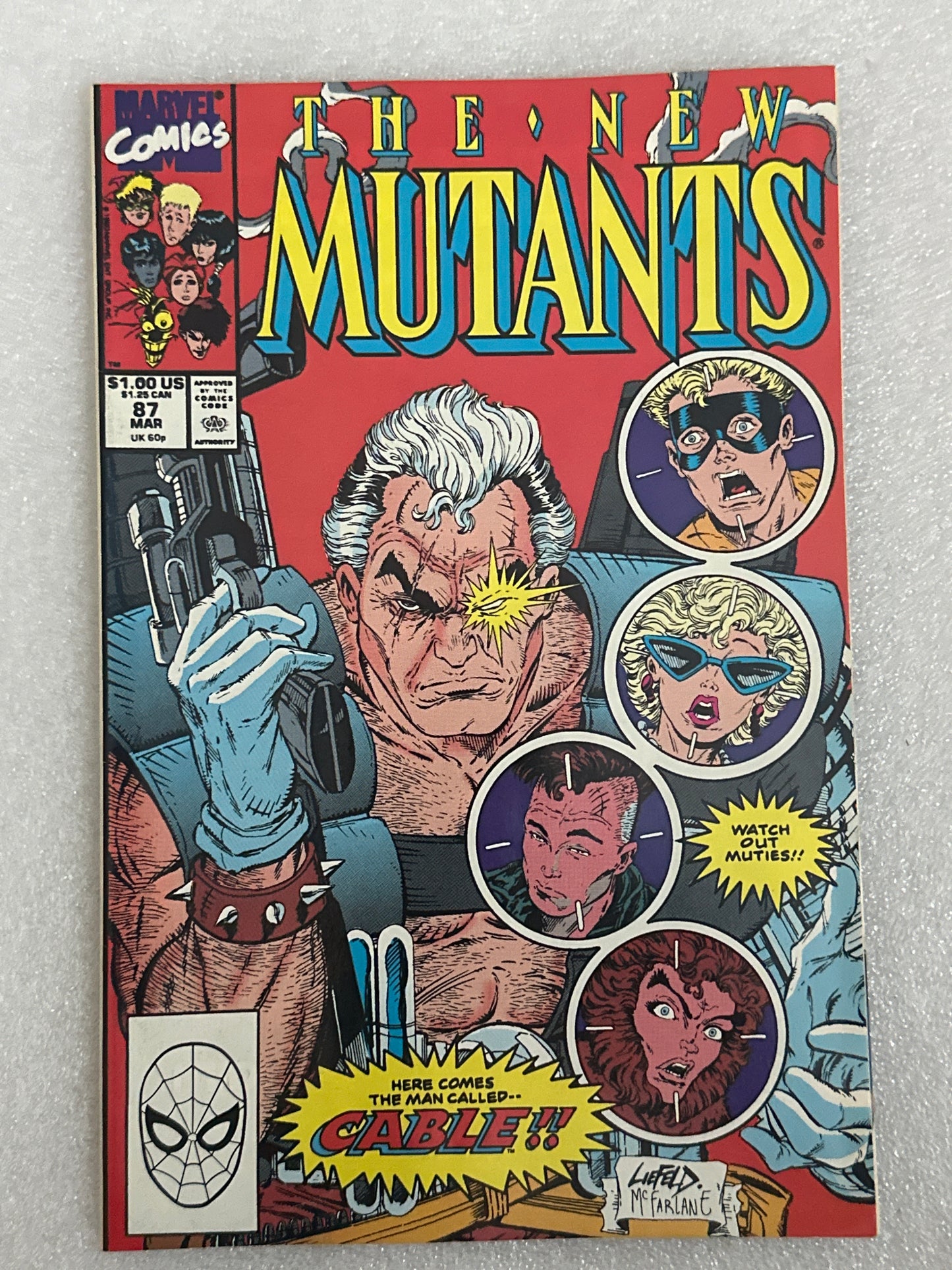 New Mutants #87 Marvel 1990