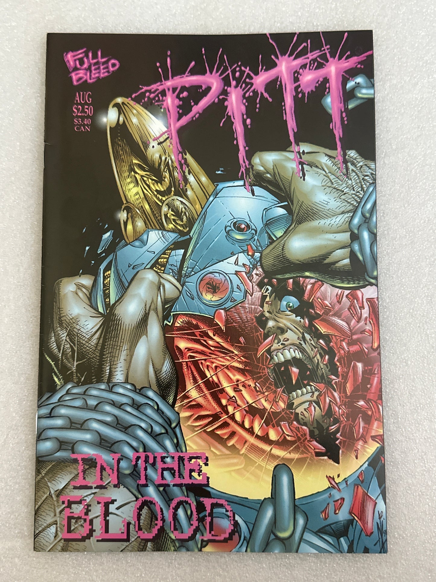 Pitt In The Blood One Shot Full Bleed Comics 1996