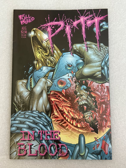 Pitt In The Blood One Shot Full Bleed Comics 1996