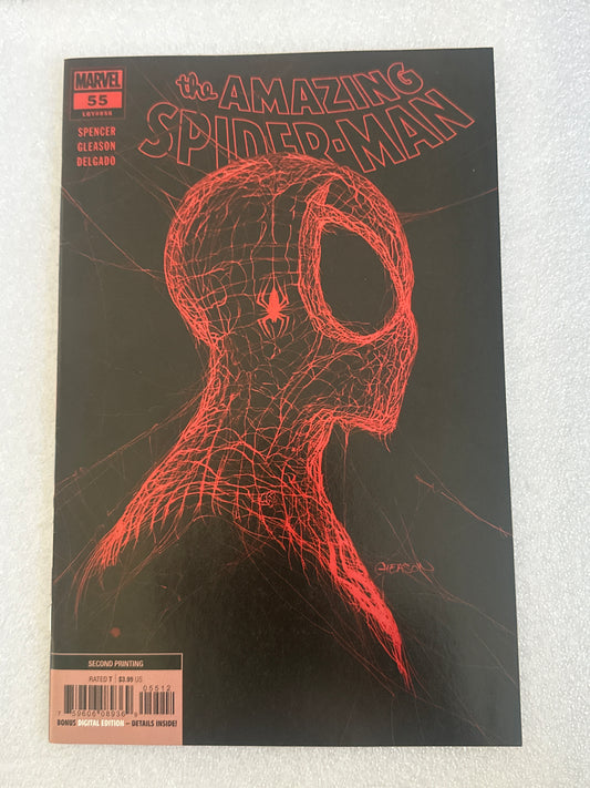 Amazing Spider-Man #55 Gleason 2nd Print Variant Marvel 2021