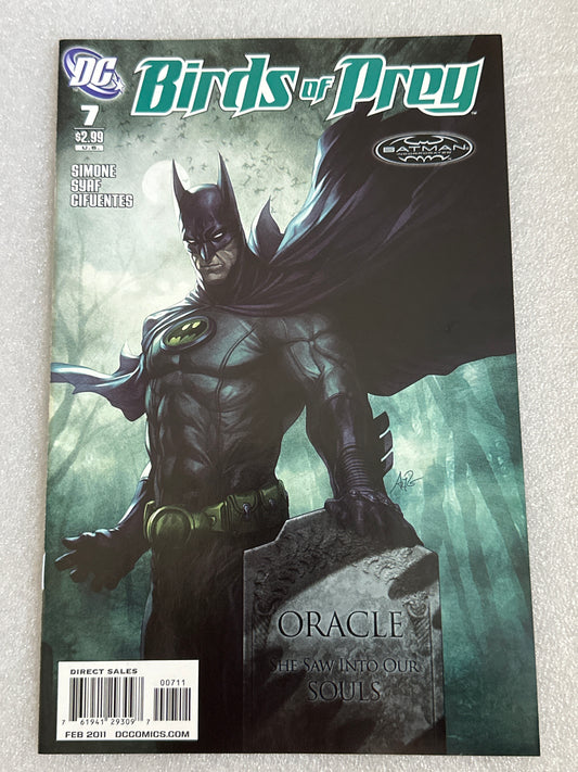 Birds of Prey #7 Artgerm Cover DC 2011