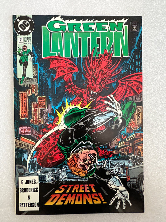 Green Lantern #2 DC 1990