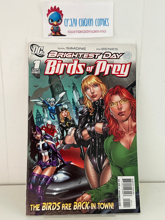 Brightest Day Birds of Prey #1 DC Comics 2010