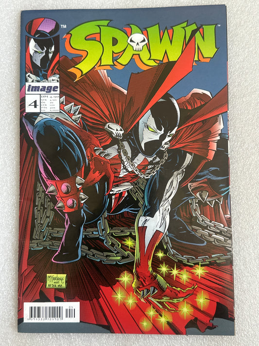 Spawn #4 (8) German Variant Infinity Comics (Image) 1993