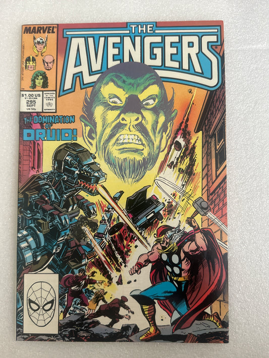 Avengers 295 Marvel 1988