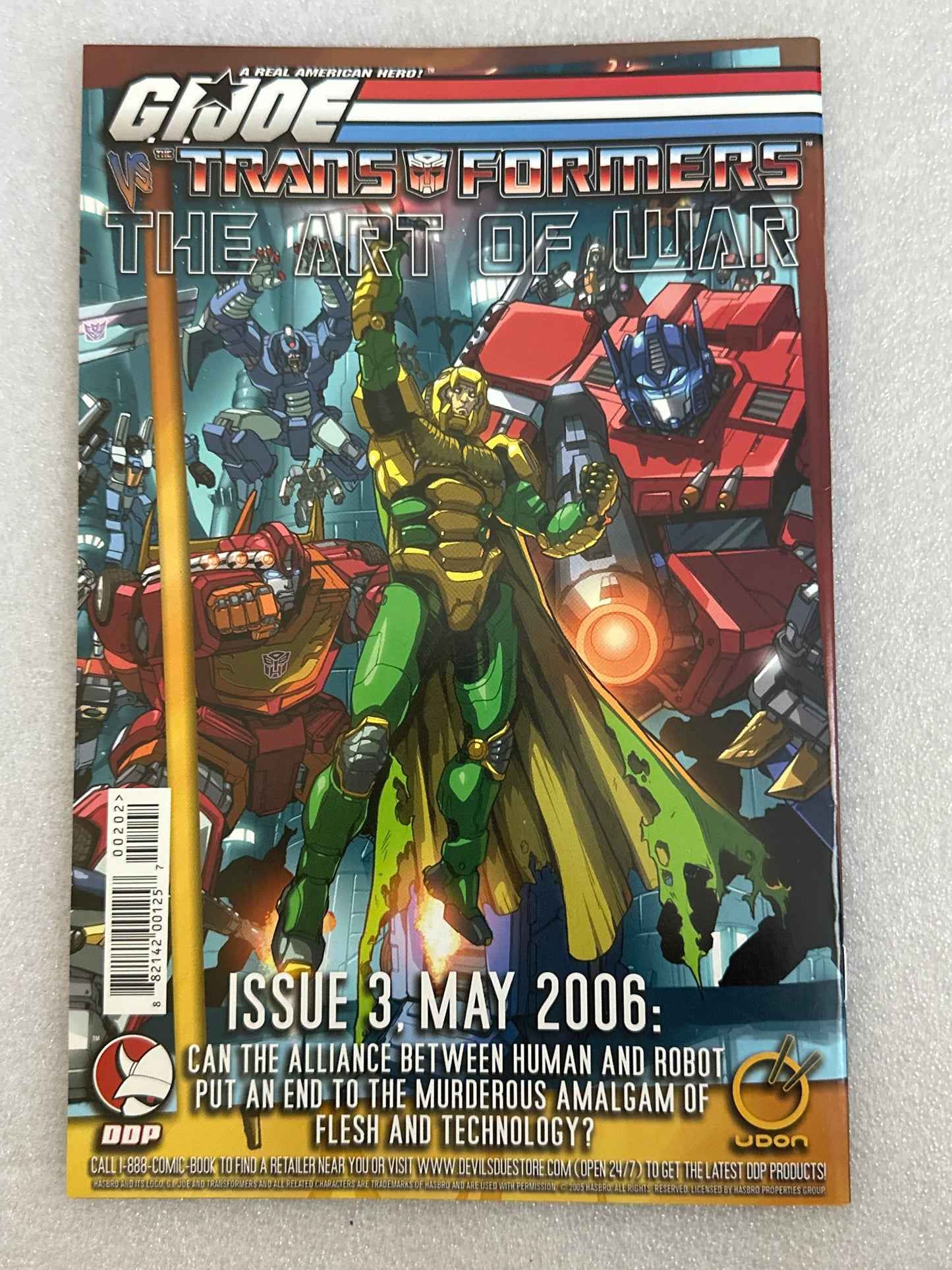 G.I. Joe vs Transformers The Art of War #2 Cover B DDP 2006