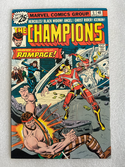 Champions #5 Marvel 1976