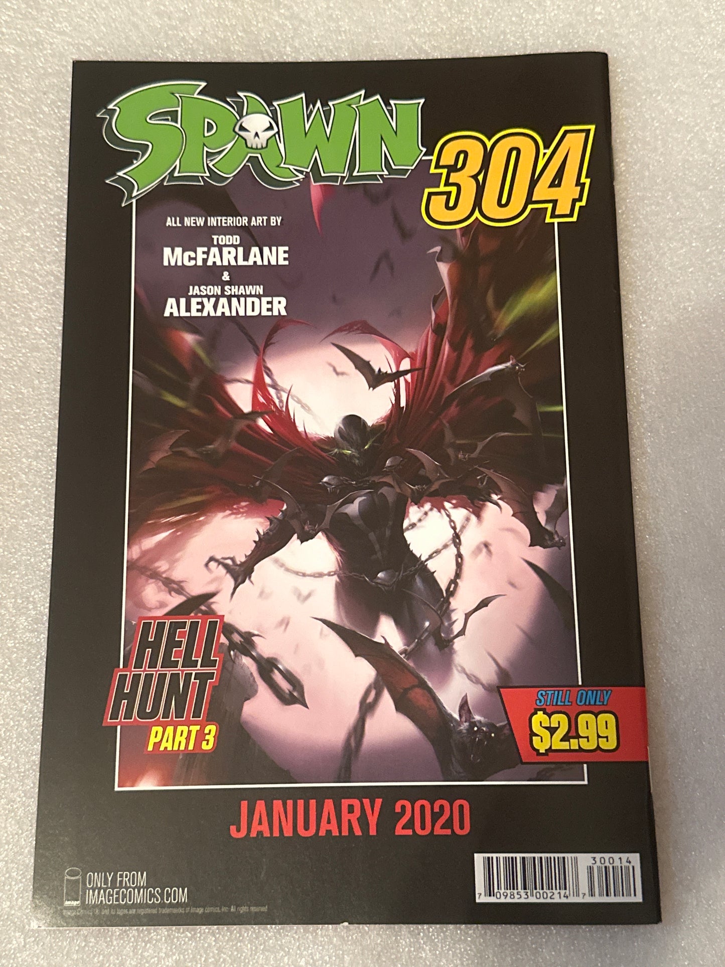 Spawn #300 4th Print ASM 300 Homage Image Comics 2019