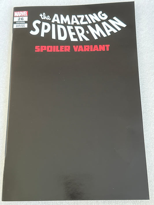 Amazing Spider-Man #26 Spoiler Variant Marvel 2023