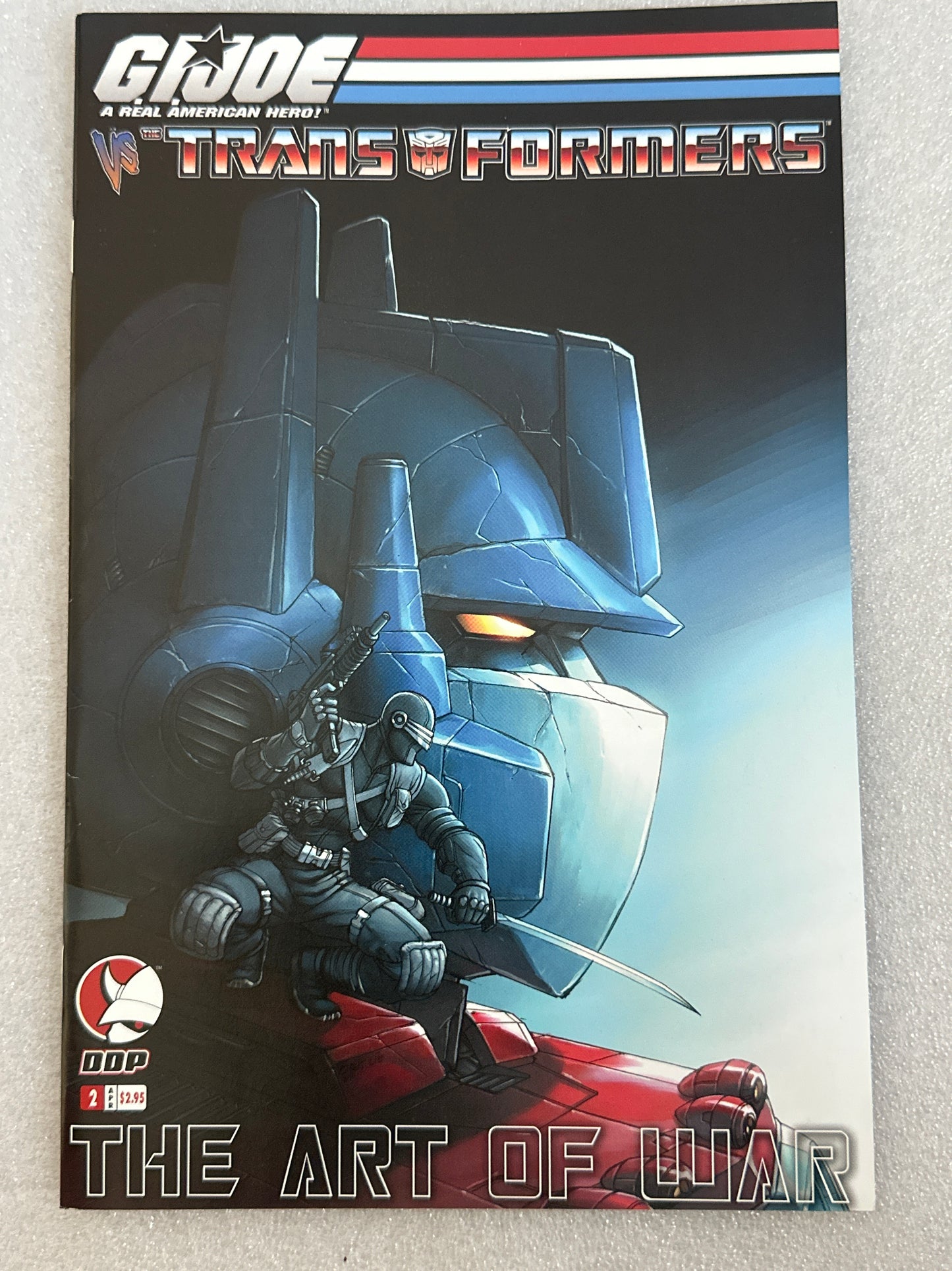 G.I. Joe vs Transformers The Art of War #2 Cover B DDP 2006