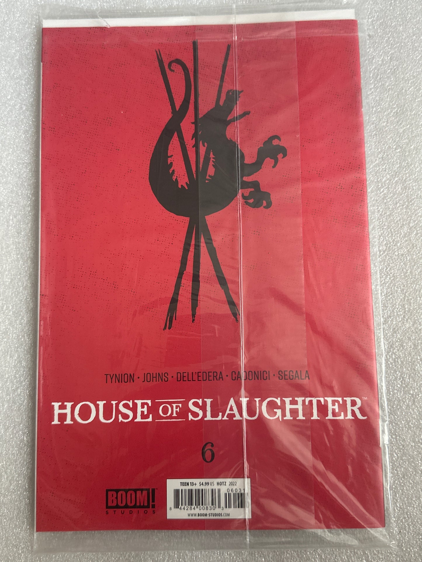 House of Slaughter #6 Body Bag Variant Boom! 2022
