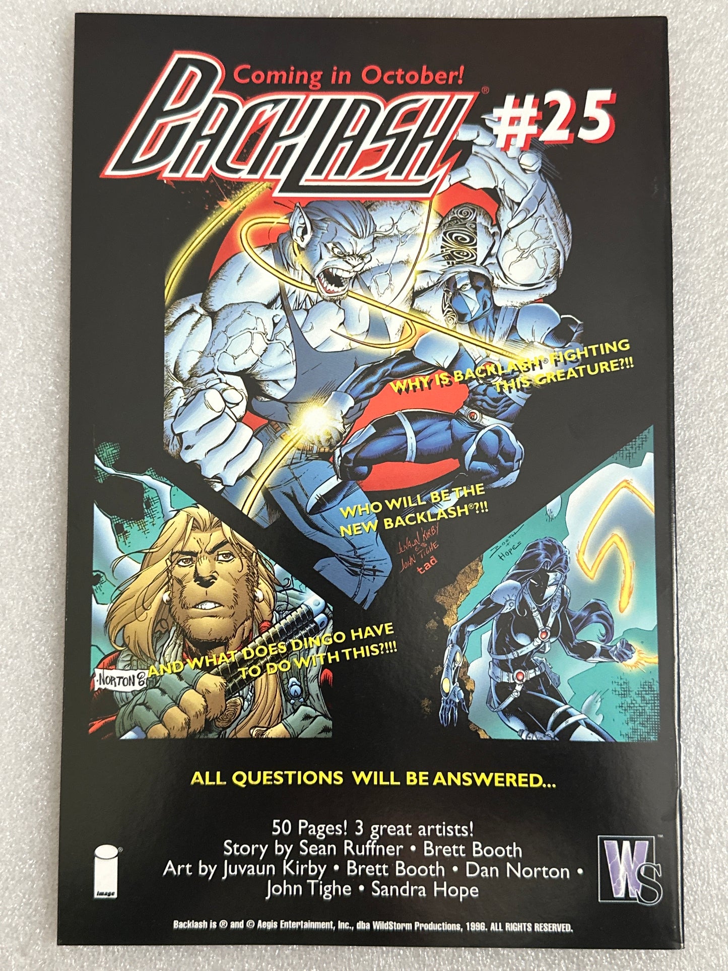 DV8 #1 Image Comics 1996