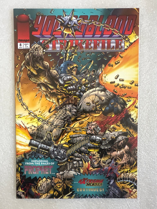Youngblood Strikefile #8 S. Platt cover Image 1994