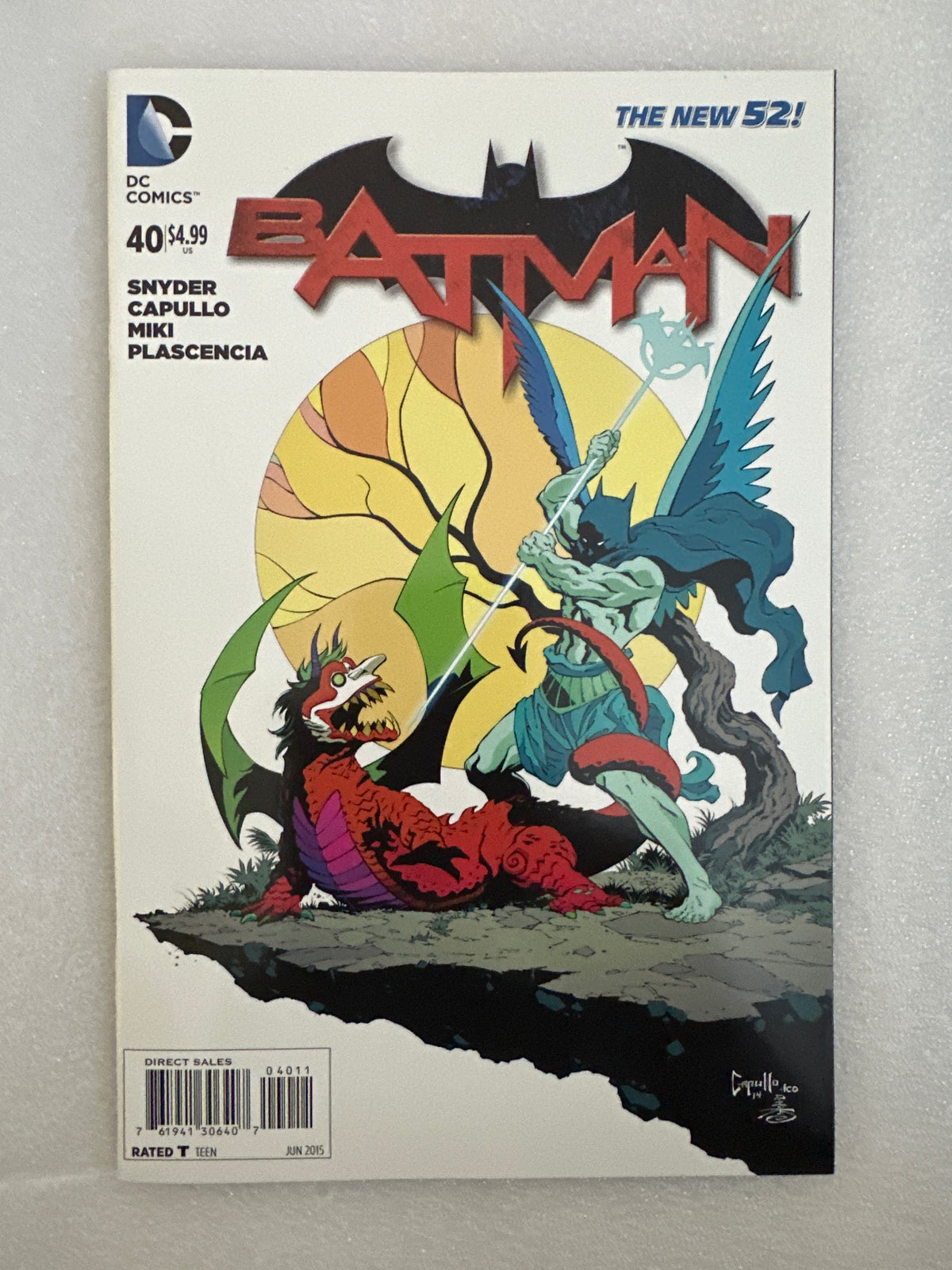 Batman #40 1st Print Capullo DC 2014