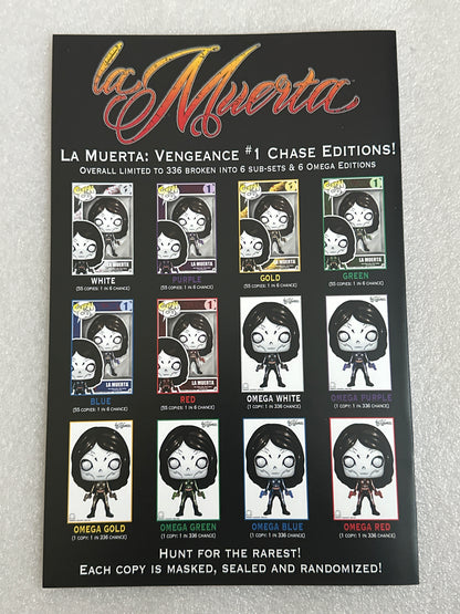 La Muerta Vengeance #1 Chase Edition Purple Coffin Comics 2020