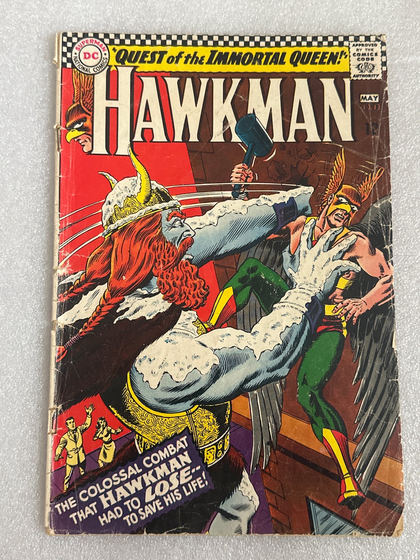 Hawkman #13 DC 1966 Low Grade