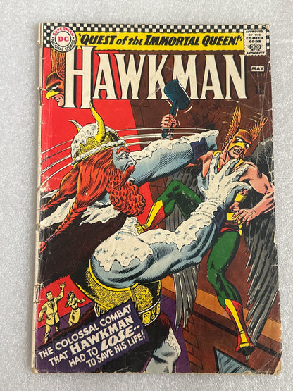 Hawkman #13 DC 1966 Low Grade