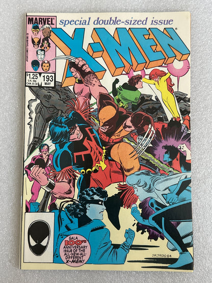 The Uncanny X-Men #193 Marvel Direct
