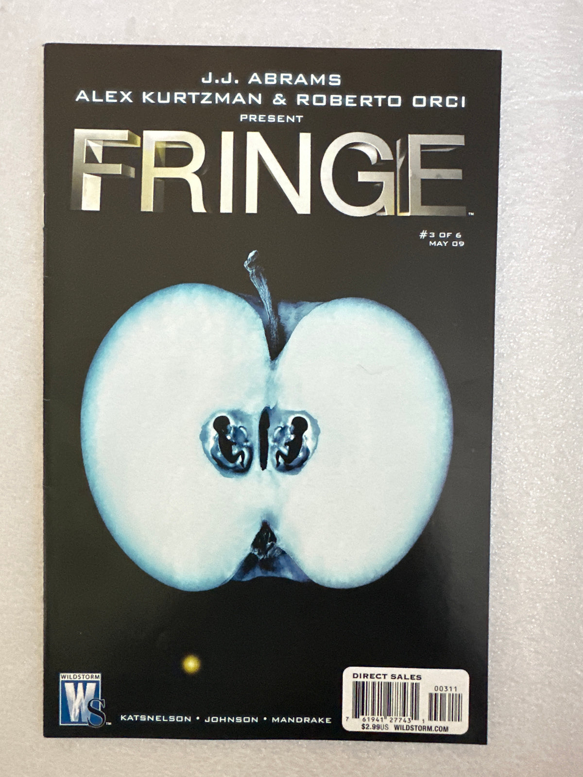 Fringe #3 Wildstorm Comics 2009