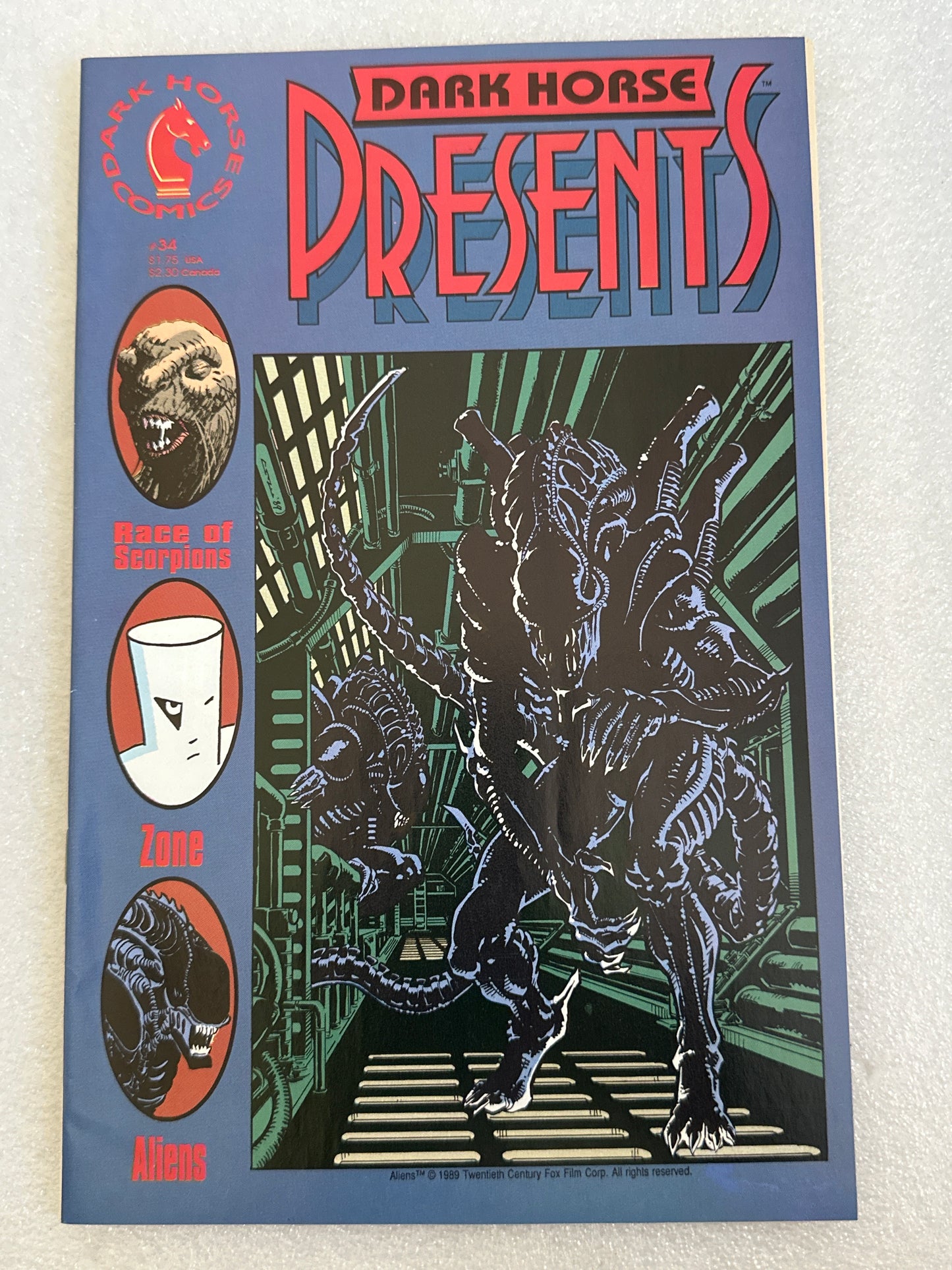 Dark Horse Presents #34 (Aliens) Dark Horse 1989