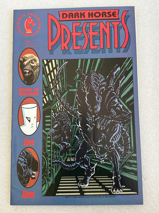 Dark Horse Presents #34 (Aliens) Dark Horse 1989