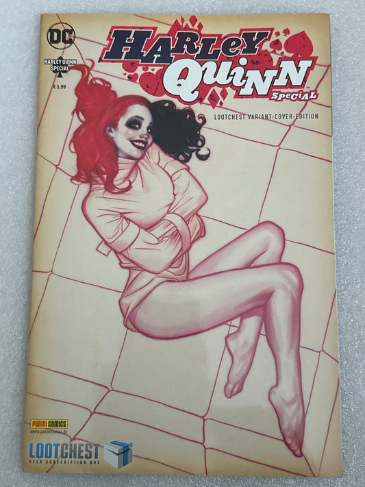 Harley Quinn Special Panni Comics Lootchest Variant Adam Hughes Cover