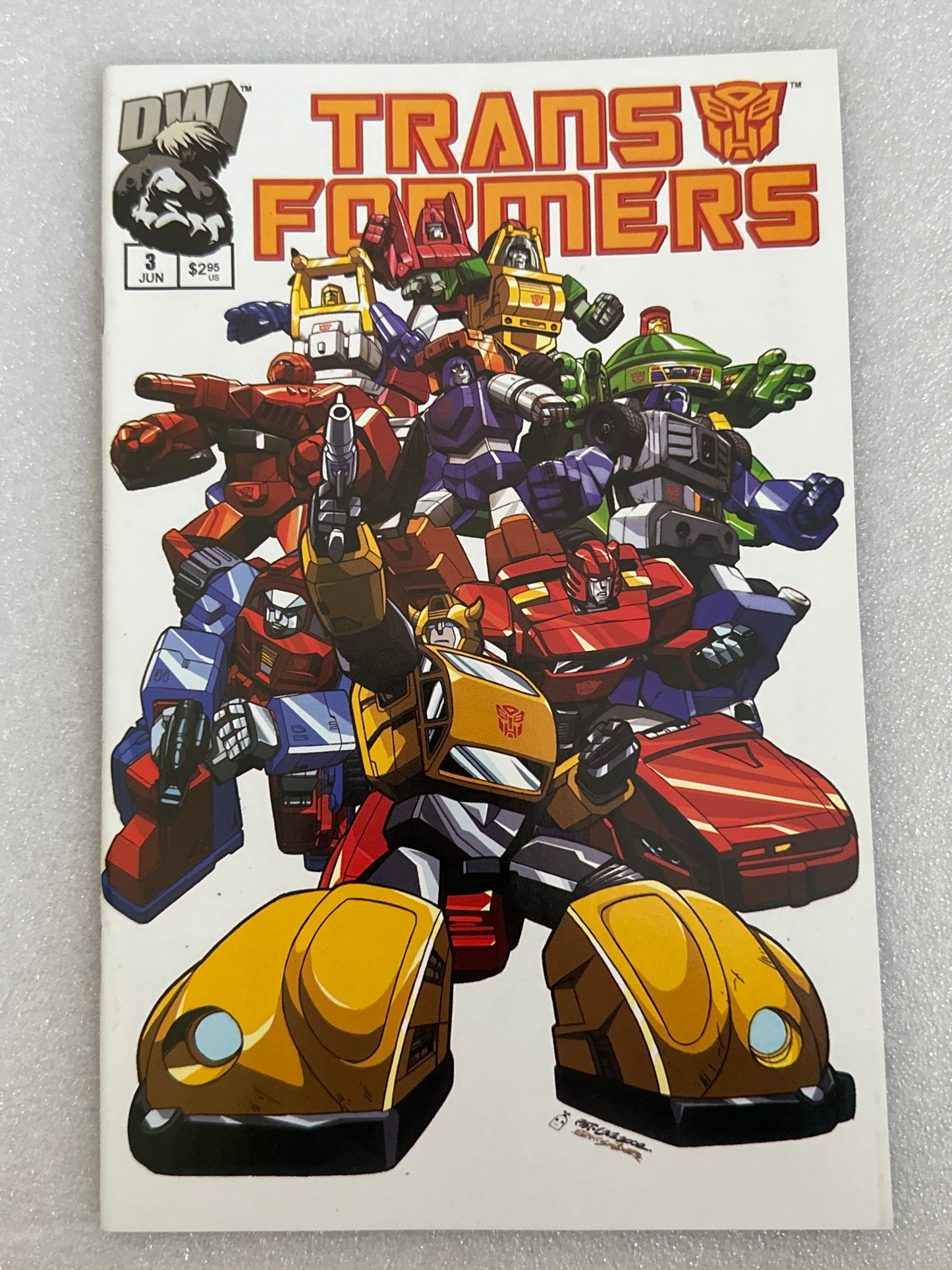 Transformers Generation 1 #3 Variant Dreamwave 2002