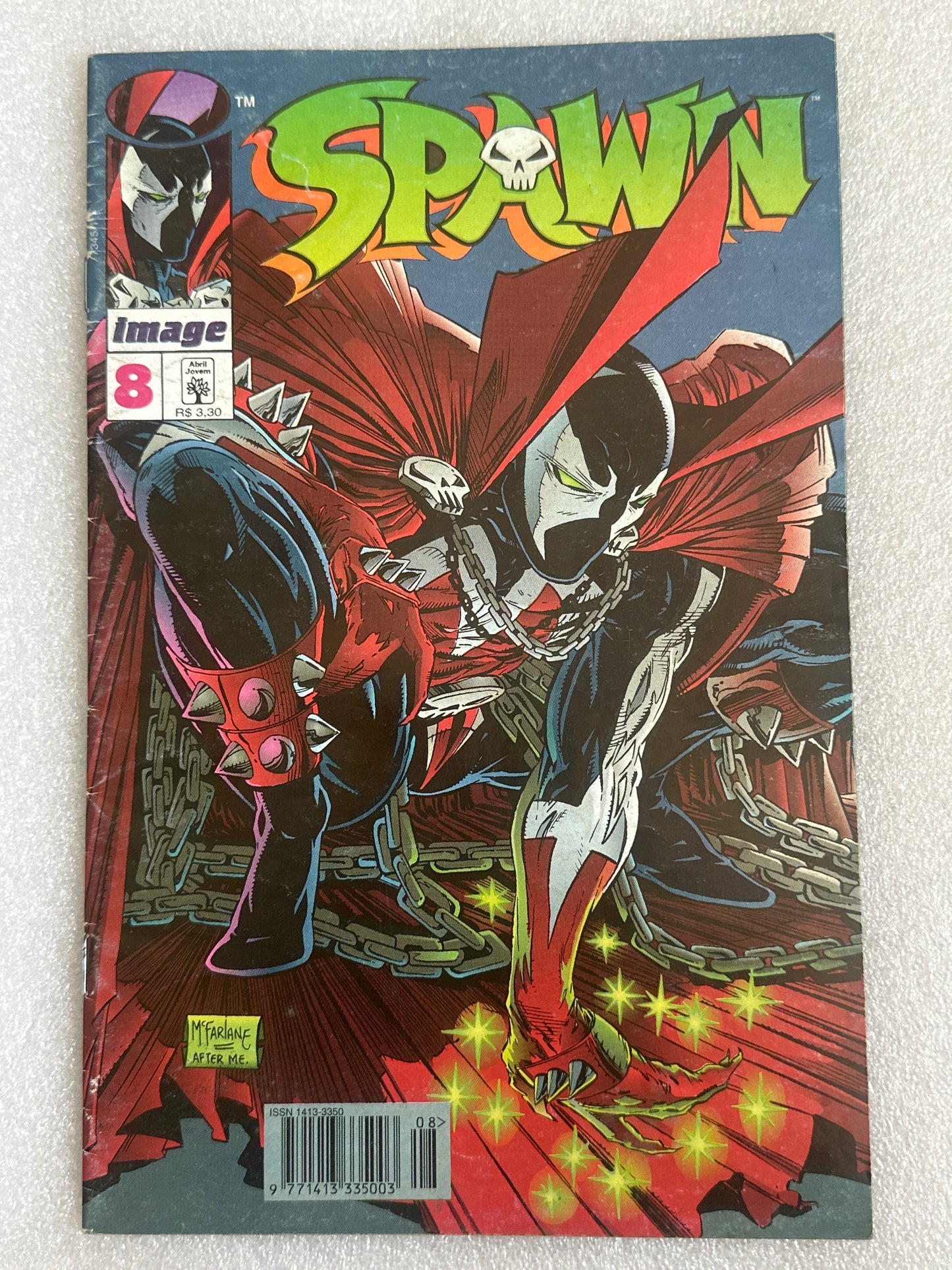 Spawn #8 Brazil Variant Abril Jovem (Image) 1997