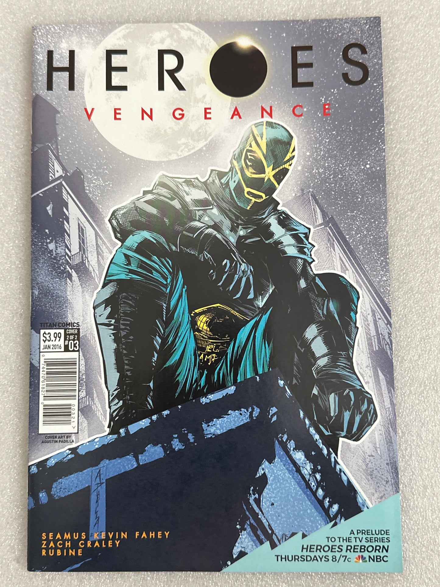 Heroes Vengeance #3 Titan Comics 2015