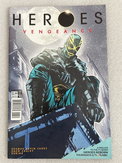 Heroes Vengeance #3 Titan Comics 2015