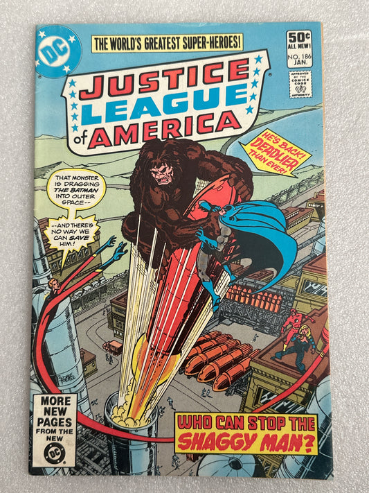 Justice League of America #186 DC 1981