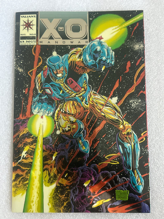 X-O Manowar #0 Chromium Valiant 1993