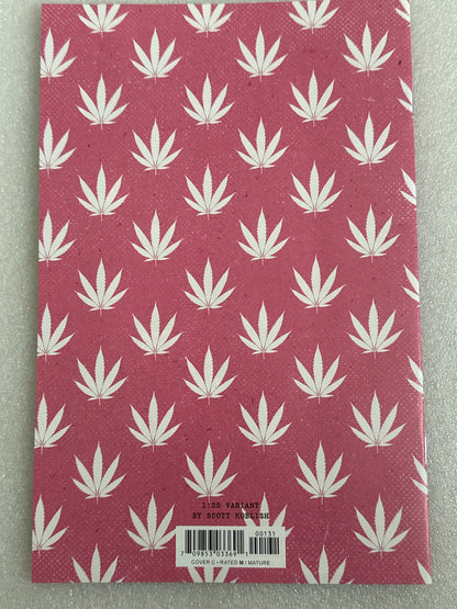 The Secret History Of The War On Weed #1 1:25 Variant Cover Image 2022