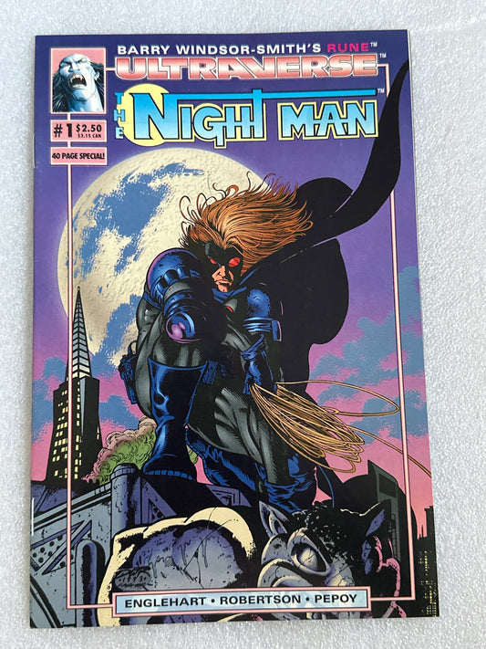 Night Man #1 Malibu Comics 1993
