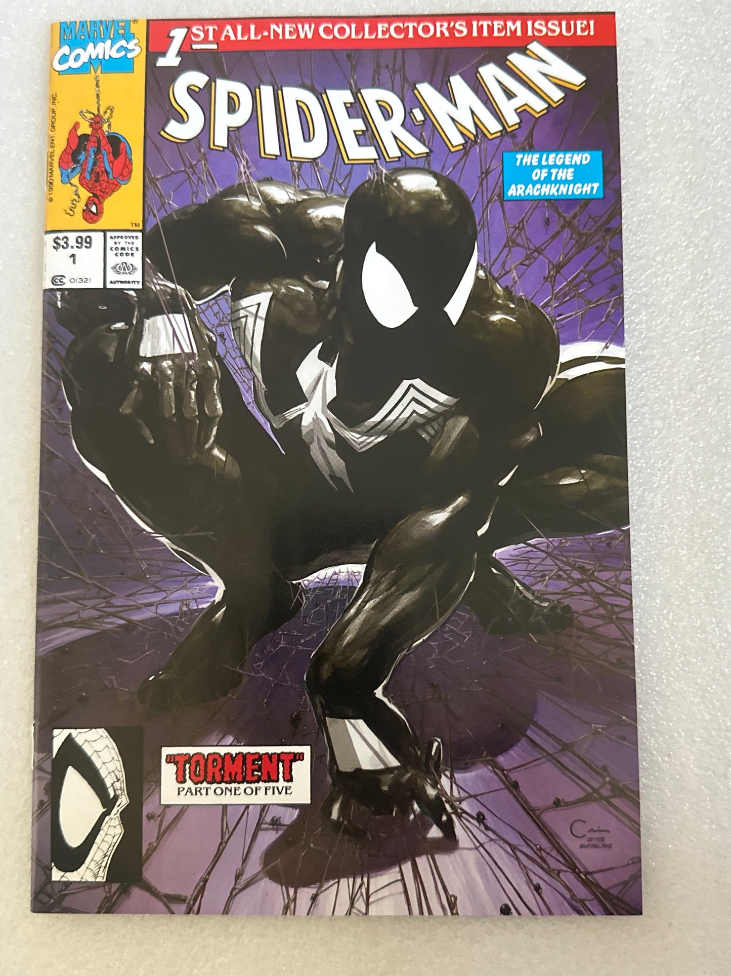 Spider-Man #1 Facsimile Crain NYCC Trade Dressing #14/800  Marvel 2021